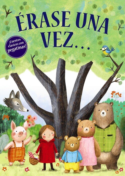 ERASE UNA VEZ CUENTO CON PEGATINAS