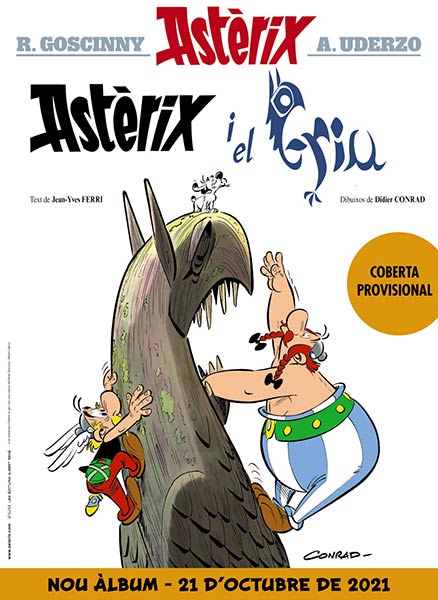 ASTERIX TRAS LAS HUELLAS DEL GRIFO