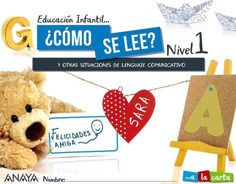 COMO SE LEE? NIVEL 1. 3 A�OS