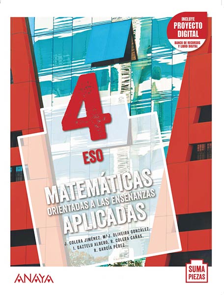 MATEMATICAS APLICADAS 4 ESO 2021