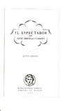 ESPECTADOR, EL