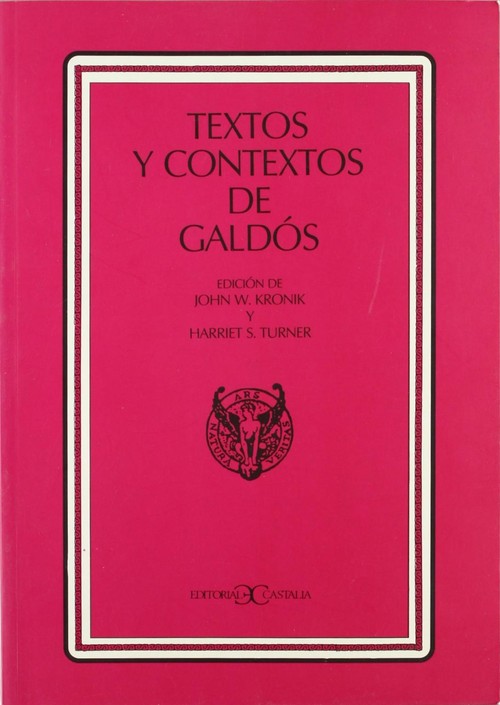 TEXTOS Y CONTEXTOS DE GALDOS