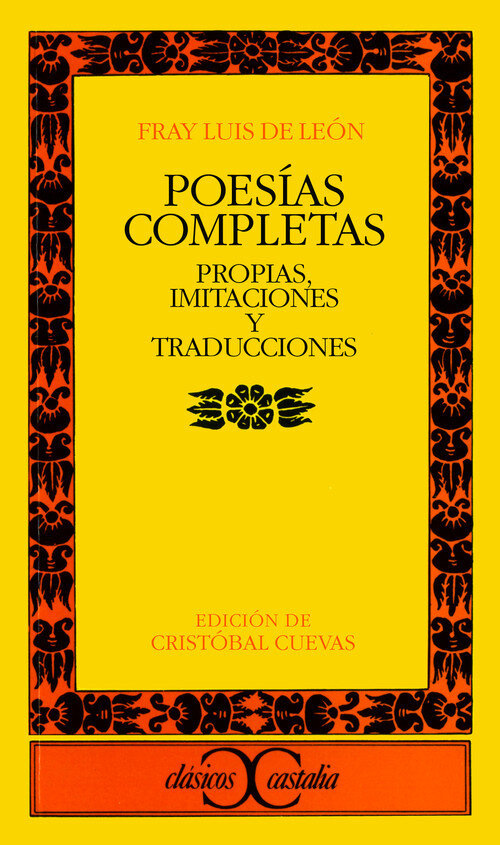 POESIAS COMPLETAS-FRAY LUIS DE LEON