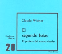 SEGUNDO ISAIAS CUADERNO BIBLICO 20