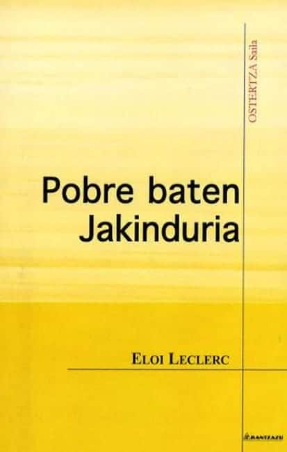 POBRE BATEN JAKINDURIA