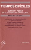 TIEMPOS DIFICILES-ANUARIO CIP 2003