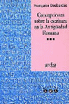 CONCEPCIONES SOBRE LA ESCRITURA EN LA ANTIGUEDAD ROMANA