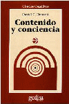 CONTENIDO Y CONCIENCIA (NUEVA CUBIERTA)