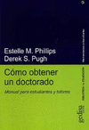 COMO OBTENER UN DOCTORADO