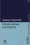 INTRODUCCIONES A LA FILOSOFIA