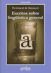 ESCRITOS DE LINGUISTICA GENERAL