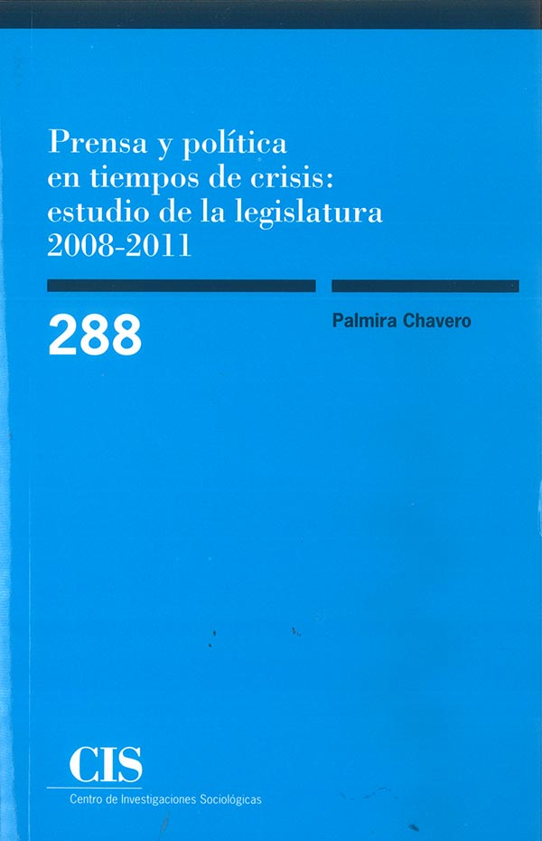 PRENSA Y POLITICA EN TIEMPOS DE CRISIS ESTUDIO DE LA LEGIS