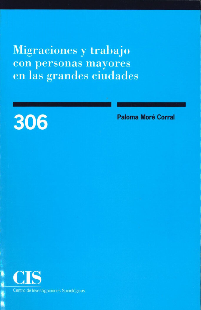 MIGRACIONES Y TRABAJO CON PERSONAS MAYORES