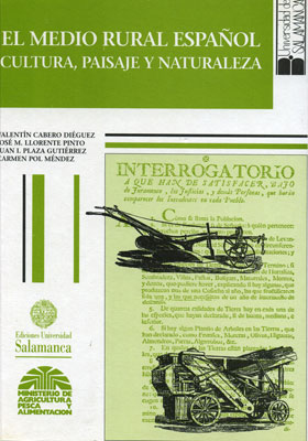 MEDIO RURAL ESPA�OL. CULTURA, PAISAJE Y NATURALEZA. 2 VOLUME
