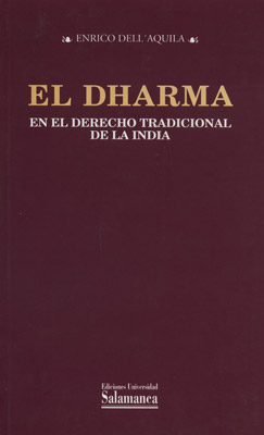 DHARMA EN EL DERECHO TRADICIONAL DE LA INDIA