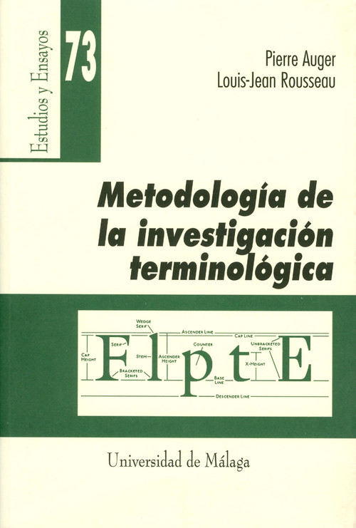 METODOLOGIA DE LA INVESTIGACION TERMINOLOGICA