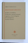 OBRAS COMPLETAS II, BALTASAR GRACIAN
