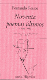 NOVENTA POEMAS ULTIMOS