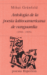 ANTOLOGIA DE LA POESIA LATINOAMERICANA DE VANGUARDIA (1916-1