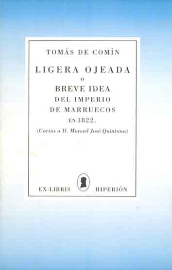 LIGERA OJEADA O BREVE IDEA DEL IMPERIO DE MARRUECOS EN 1822