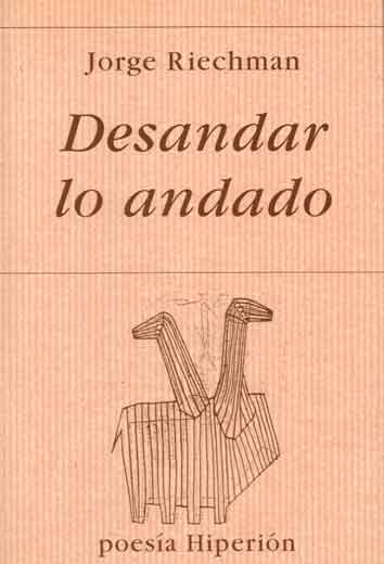 DESANDAR LO ANDADO