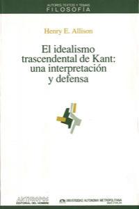 IDEALISMO TRASCENDENTAL DE KANT