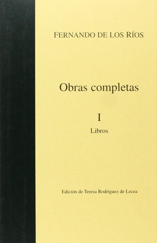 OBRAS COMPLETAS F, DE LOS RIOS II