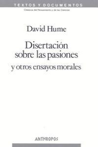 DISERTACION SOBRE LAS PASIONES (N, ED)