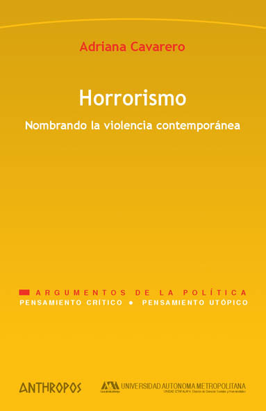 HORRORISMO NOMBRANDO LA VIOLENCIA CONTEMPORANEA