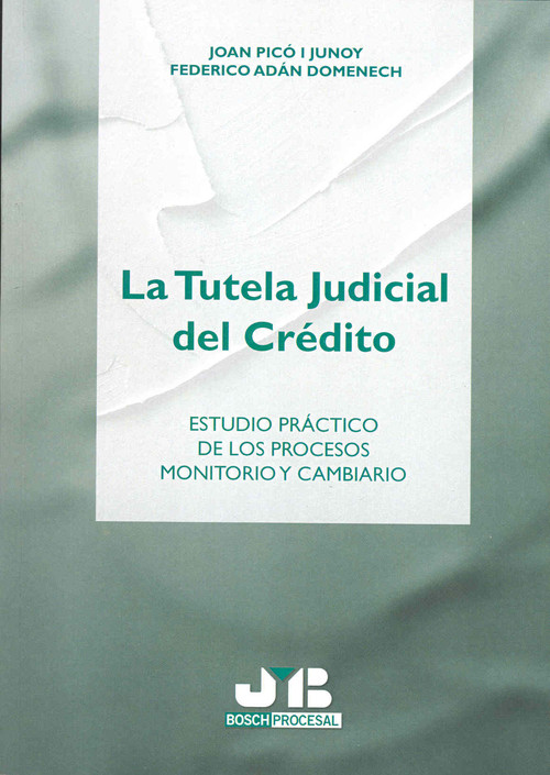 TUTELA JUDICIAL DEL CREDITO,LA