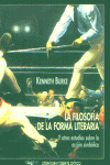 FILOSOFIA DE LA FORMA LITERARIA, LA
