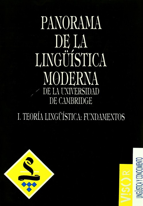 PANORAMA DE LA LINGUISTICA MODERNA DE LA UNIVERSIDAD DE CAMB