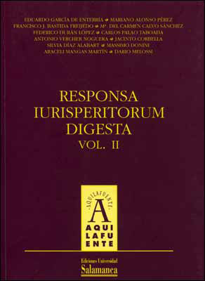RESPONSA IURISPERITORUM DIGESTA, VOL. II