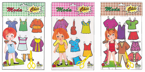 MODA CHIC-MUECAS (VESTIR MUECAS)