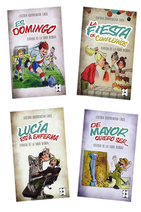 LECTURA COMPRENSIVA FACIL-PACK 4 TITULOS