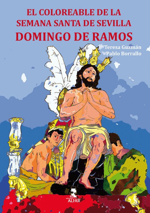 COLOREABLE DE LA SEMANA SANTA DE SEVILLA DOMINGO DE RAMOS