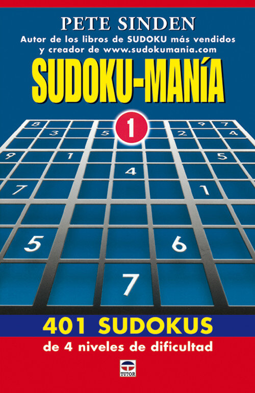 SUDOKU MANIA VOL 1 401 SODOKU 4 NIVELES