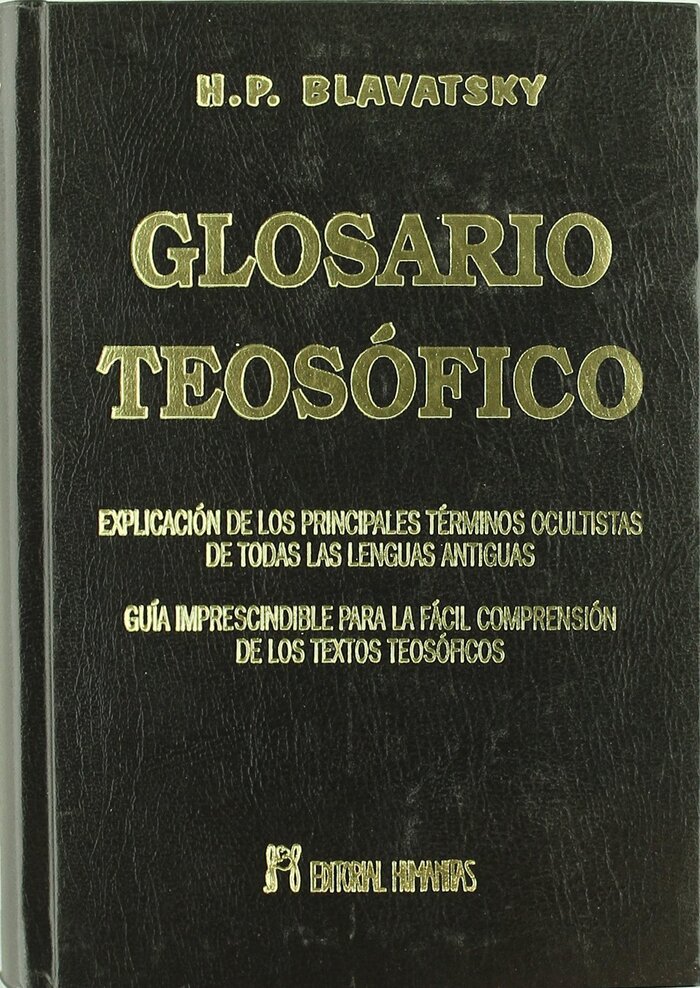 GLOSARIO TEOSOFICO, EL