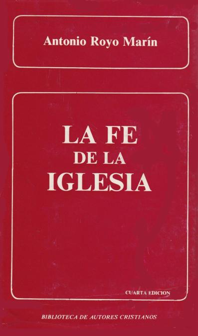 FE DE LA IGLESIA,LA
