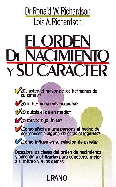 ORDEN DE NACIMIENTO Y SU CARACTER,EL