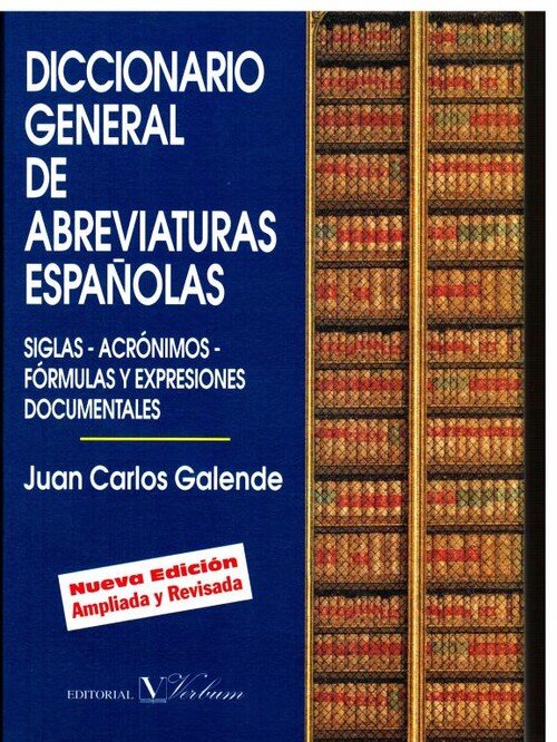 DICCIONARIO GENERAL DE ABREVIATURAS ESPA�OLAS