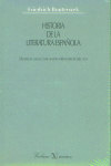 HISTORIA DE LA LITERATURA ESPA�OLA