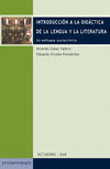 INTRODUCCION DIDACTICA LENGUA Y LITERATURA