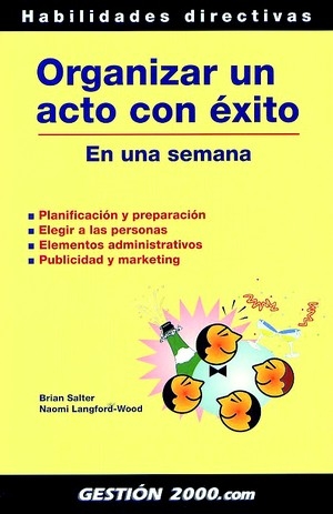 ORGANIZAR UN ACTO CON EXITO