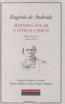 MATERIA SOLAR Y OTROS LIBROS