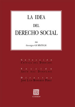 IDEA DEL DERECHO SOCIAL,LA