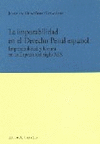 IMPUTABILIDAD DERECHO PENAL ESPA�OL