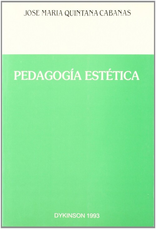 PEDAGOGIA ESTETICA