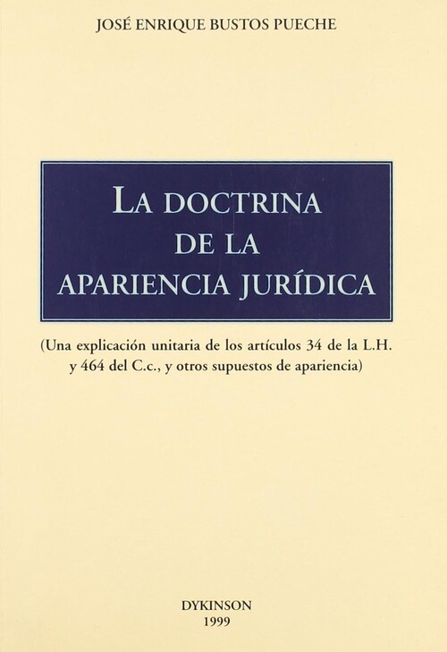 DOCTRINA DE APARIENCIA JURIDICA, LA