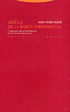 CRITICA DE LA RAZON INSTRUMENTAL